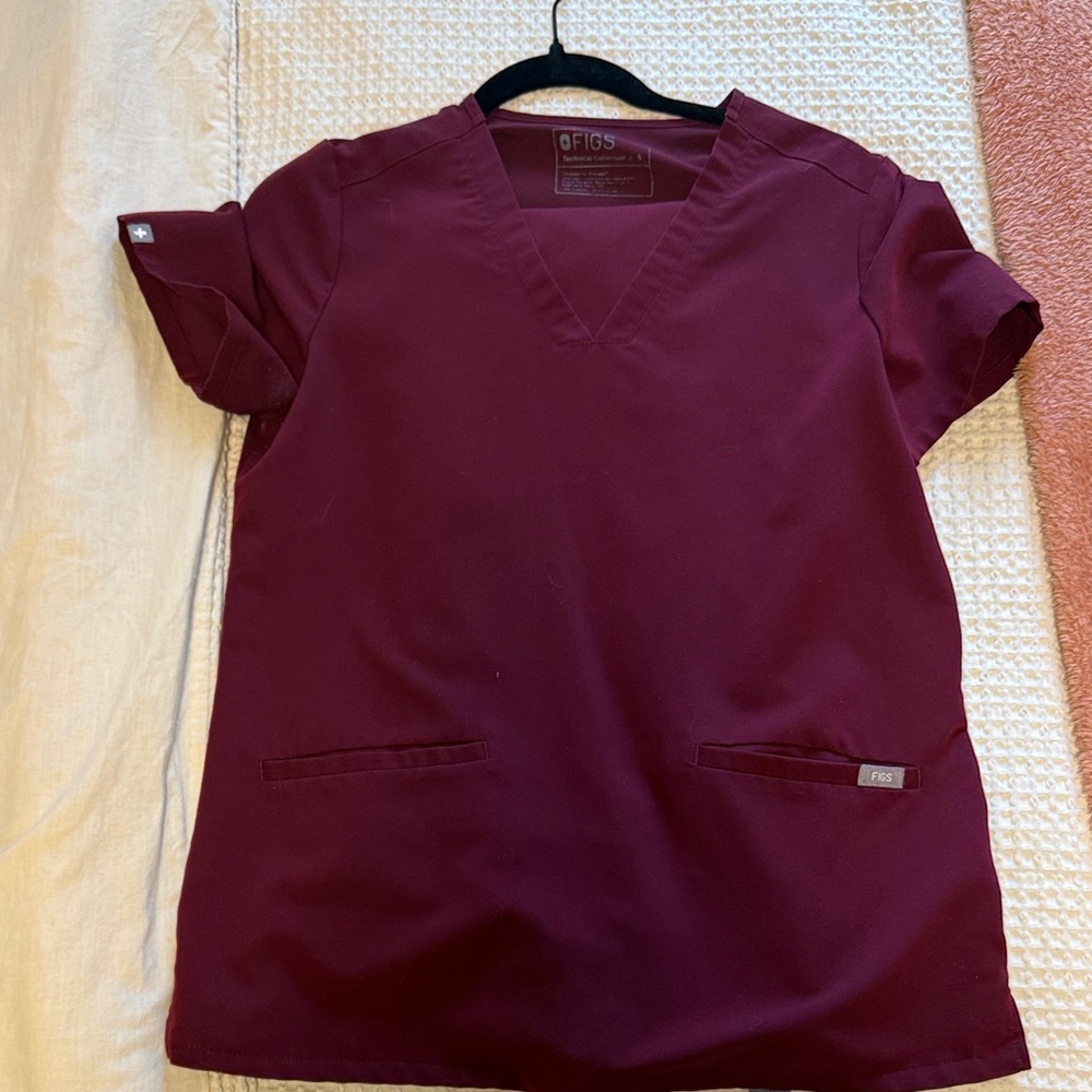 Figs Women's Maroon Set